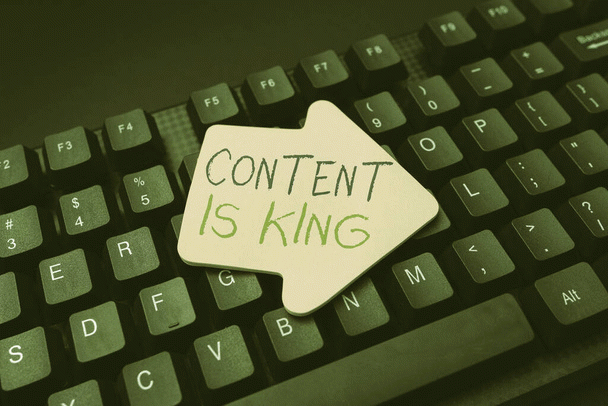 محتوا پادشاه است